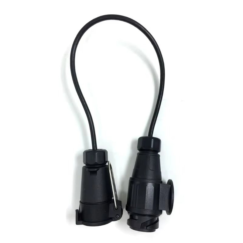 Convertidor Adaptador De Remolque De 7 A 13 Pines Con Conector De Cableado 12V Enchufe Toma U1JF