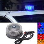 Luz estroboscópica magnética de techo con 240 LED – Luz de advertencia para vehículos de 12V 24V