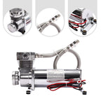 Compresor de suspensión neumática de 200-300 W, kit de compresor de aire de 50 l/min y 200 PSI, compresor de 12 V y 23 A
