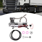 Compresor de suspensión neumática de 200-300 W, kit de compresor de aire de 50 l/min y 200 PSI, compresor de 12 V y 23 A