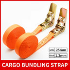 Verstellbarer Ratschengurt mit Metallschnalle für Auto- und LKW-Ladung