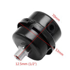 Air Compressor Intake Filter Silencer 1/2” 5/8” 3/4” – Noise Reduction Muffler for Oil-Free Compressors (12.5mm / 16mm / 20mm)