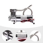 Compresor de suspensión neumática de 200-300 W, kit de compresor de aire de 50 l/min y 200 PSI, compresor de 12 V y 23 A