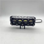 [AUXILIARY LIGHT] Multi-eye fog lights, 2 modes (white and yellow), 12V/24V, for trucks, dump trucks, trailers, etc.