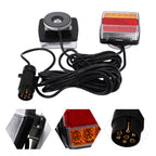 Luces traseras LED adicionales para remolques, 12V, Enchufe de 7 pines, Carcasa de ABS duradero, Traseras izquierda y derecha