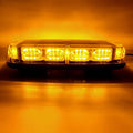 Low Profile Amber LED Mini Lightbar – Magnetic Mount & Multi-Pattern Flash