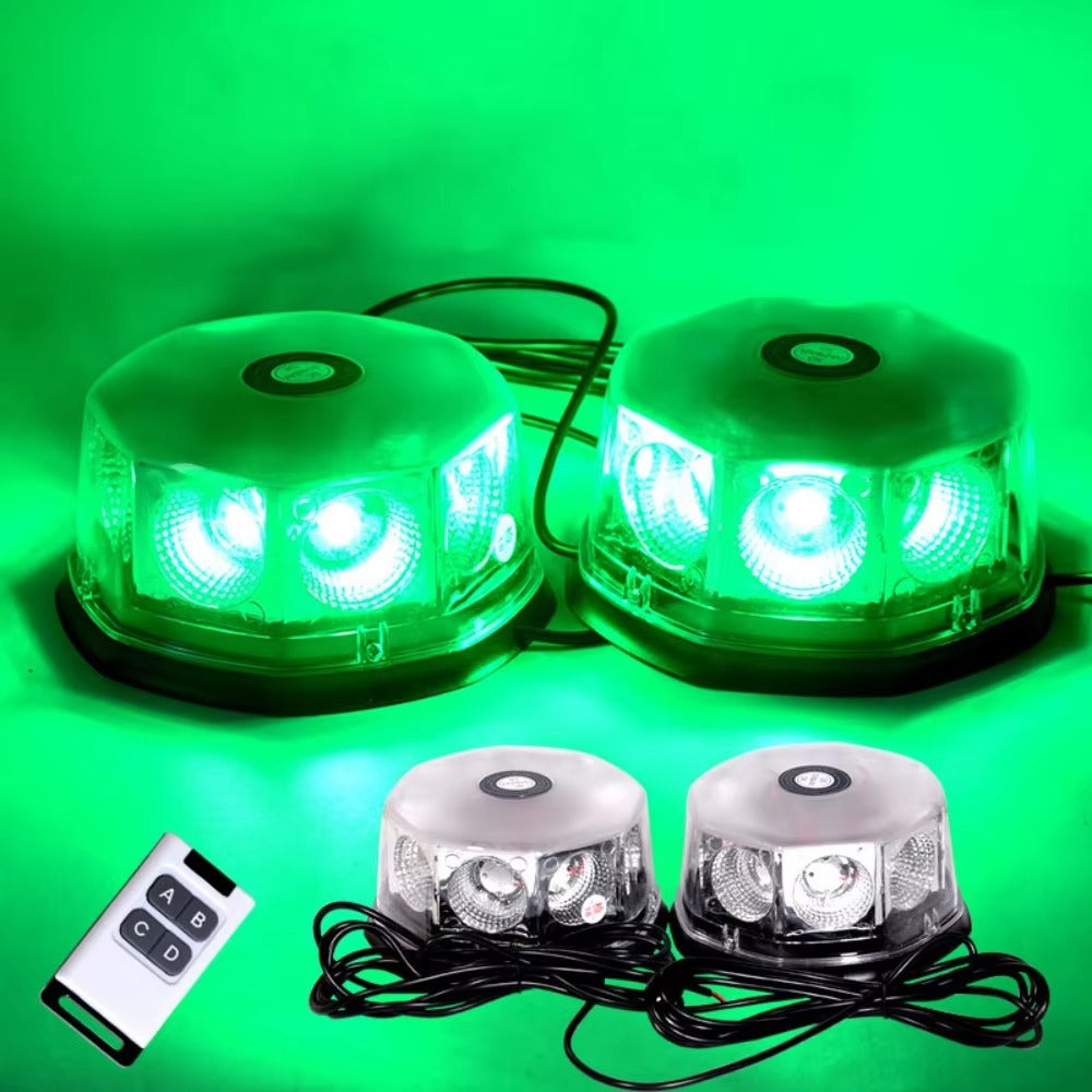Luces de señalización LED COB – Estroboscópicas magnéticas de seguridad para camiones, vehículos de trabajo y construcción,...Disponibles en varios colores.