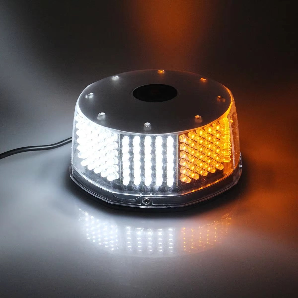 240 LED Magnetic Roof Strobe Light – 12V 24V Vehicle Warning Light