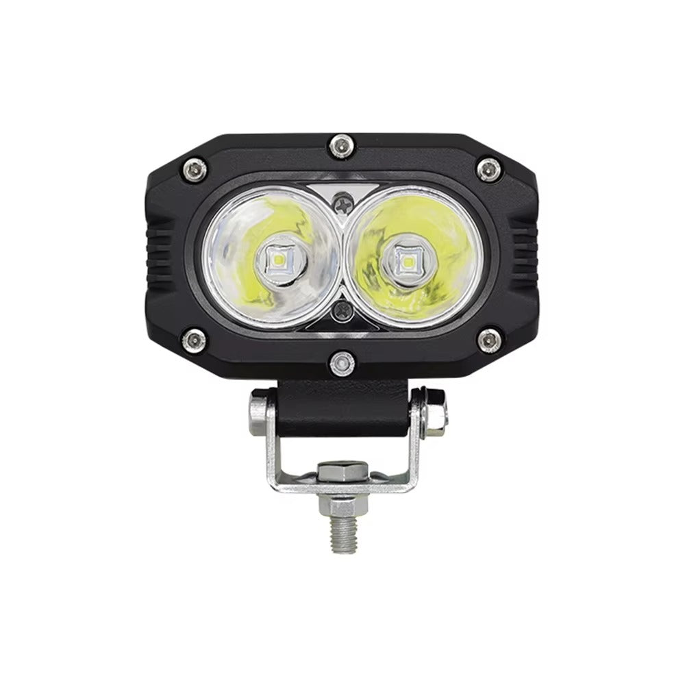 FARO AUXILIAR 120W (blanco y amarillo) 9–30V, faro de trabajo para camiones, volquetes, remolques, etc.