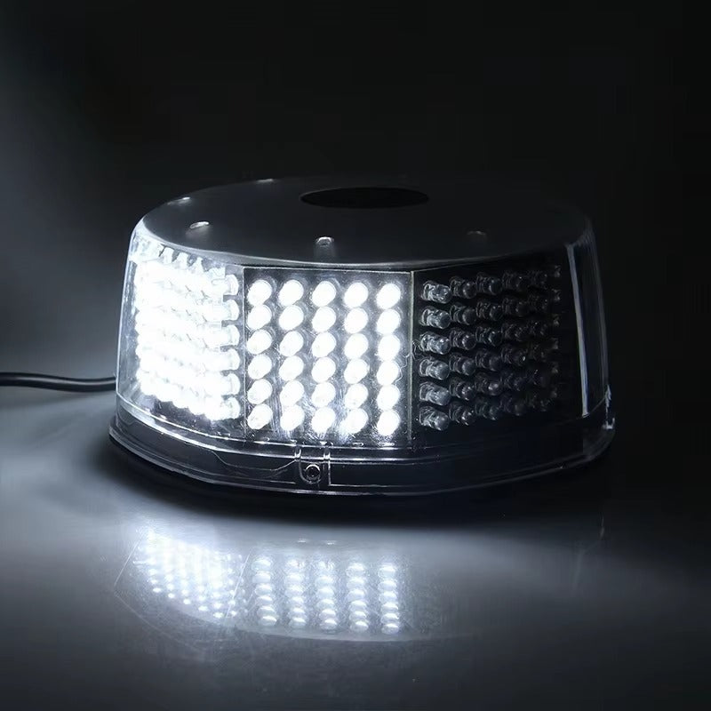 Luz estroboscópica magnética de techo con 240 LED – Luz de advertencia para vehículos de 12V 24V