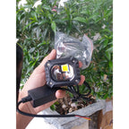 [LUZ AUXILIAR] Faros antiniebla Bi-LED con 2 modos (blanco y amarillo), 12V/65V, para camiones, volquetes, remolques, etc.